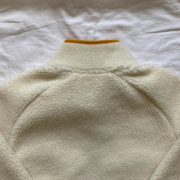 Fjallraven Cream Jacket with Orange Accents - Picture 5 of 13